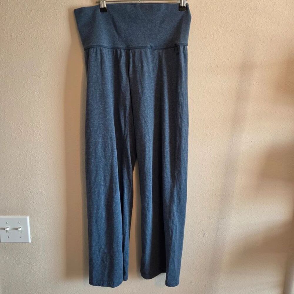 Nike Dri-FIT Women's Small Gray Blue Bootcut Yoga Pants Athletic